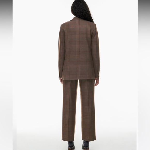 NWT Aritzia Destiny Blazer in Plaid - Picture 4 of 8